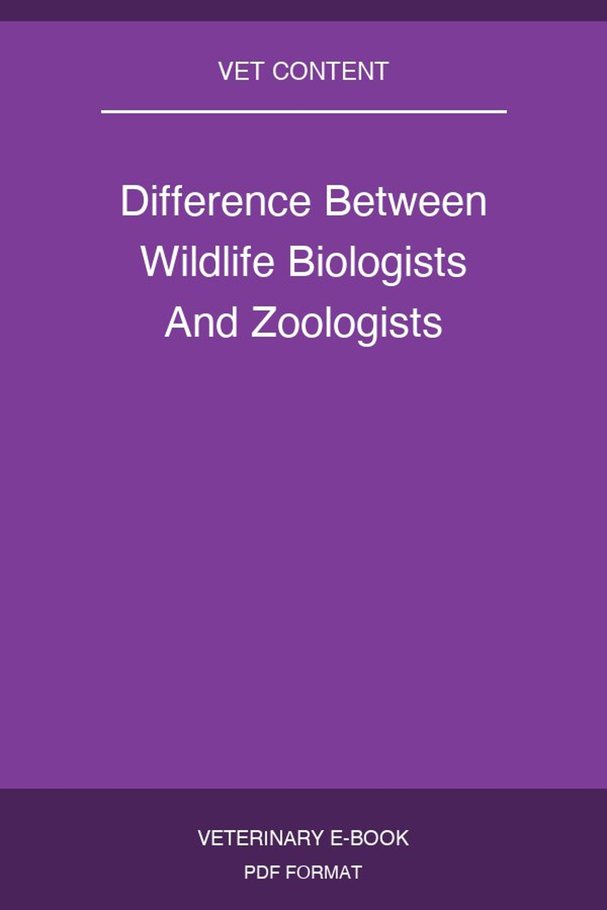Difference Between Wildlife Biologists And Zoologists