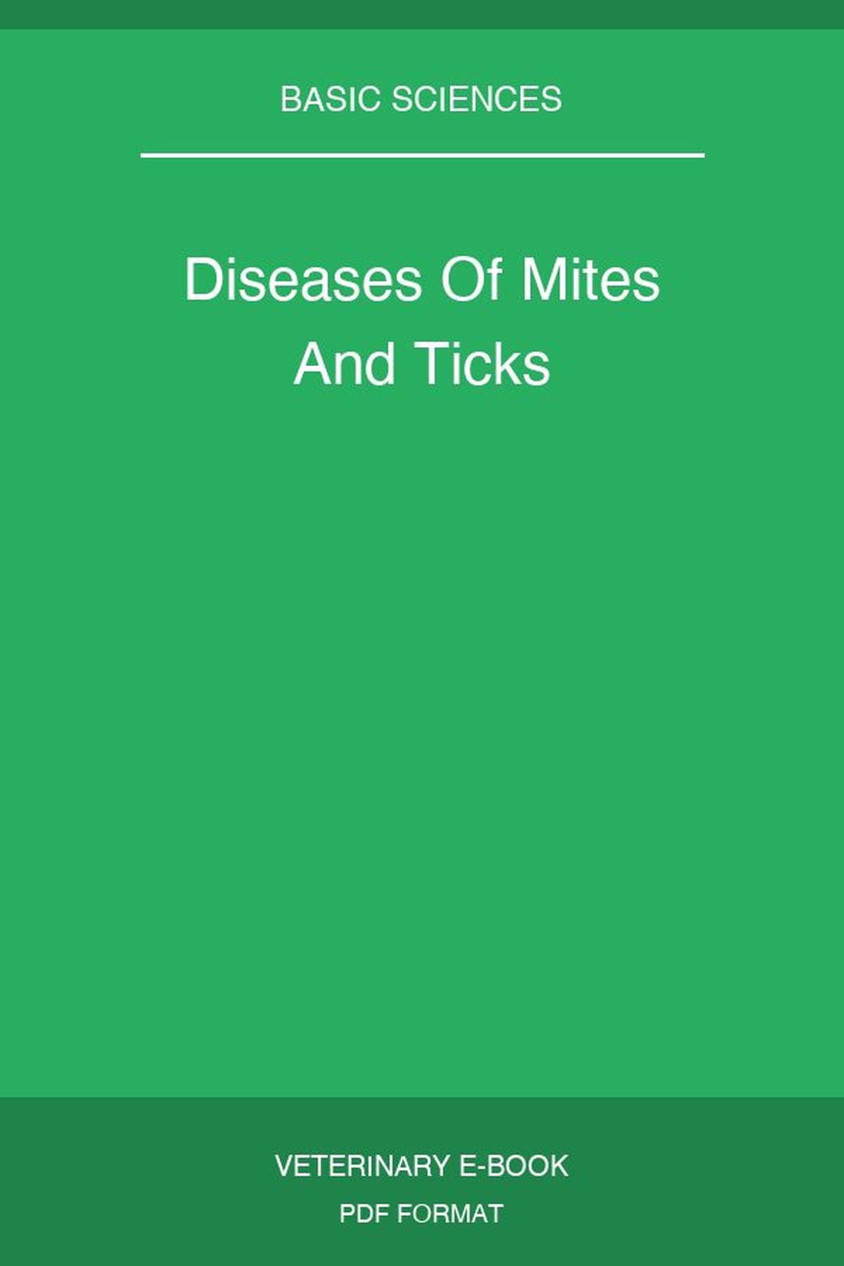 Diseases Of Mites And Ticks