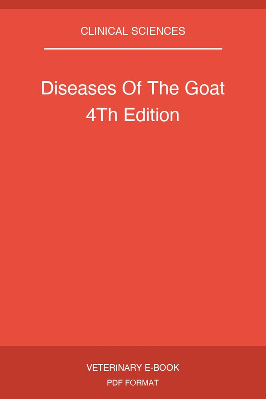 Diseases Of The Goat 4Th Edition