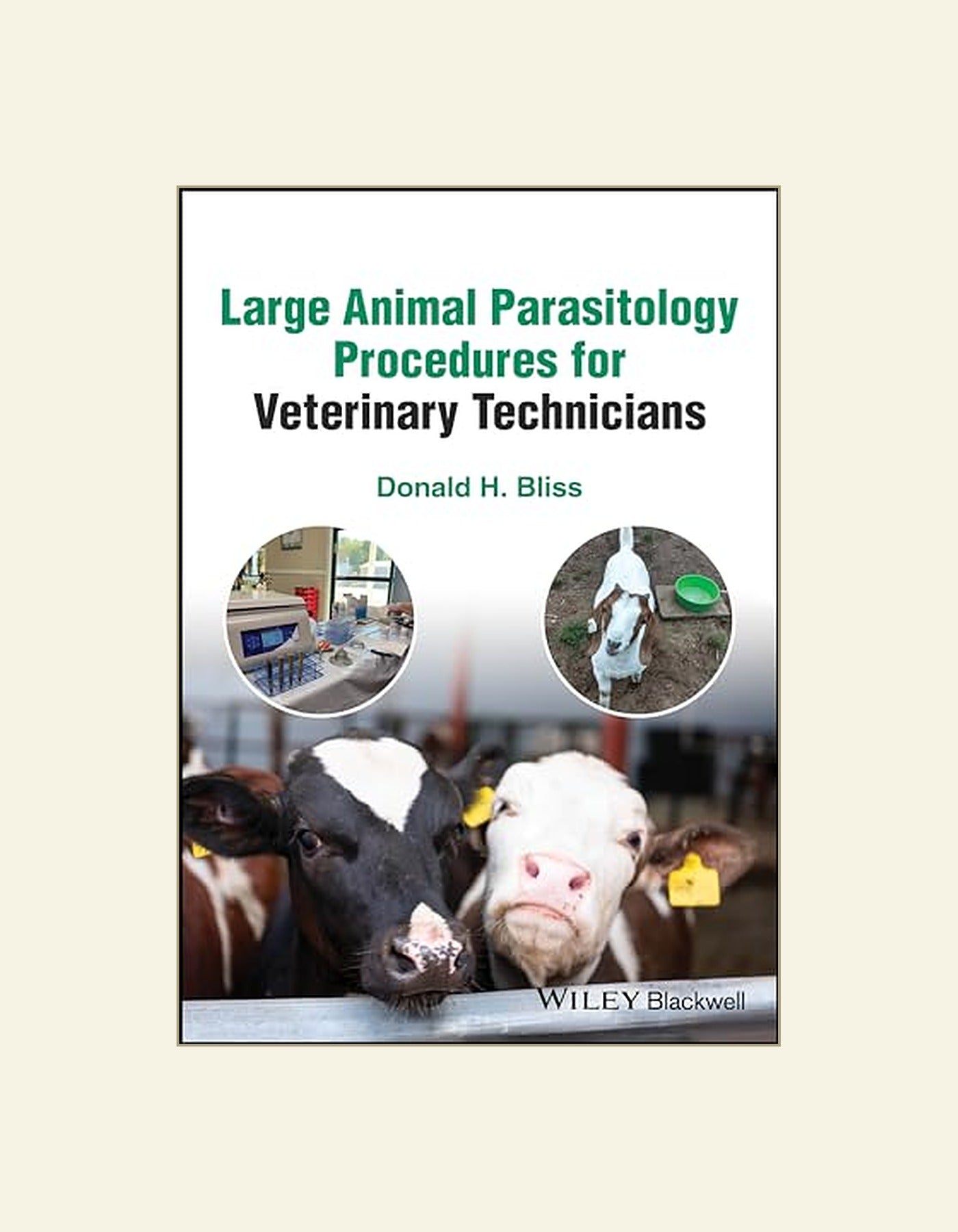 Donald Large Animal Parasitology Procedures for Veterinary Technicians — front cover