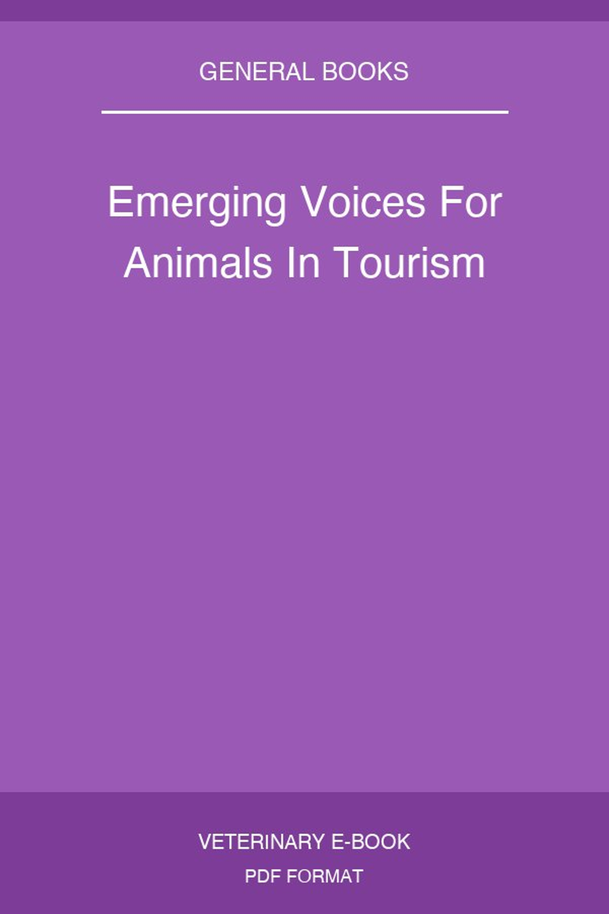 Emerging Voices For Animals In Tourism
