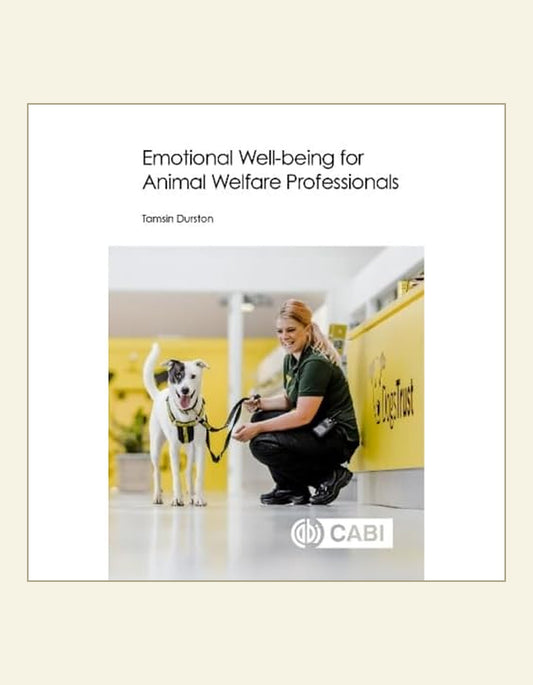 Emotional Well Being For Animal Welfare Professionals — front cover