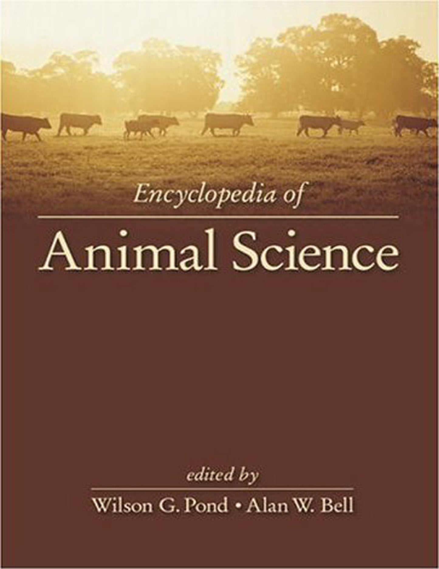 Encyclopedia Of Animal Science Pond Bell
