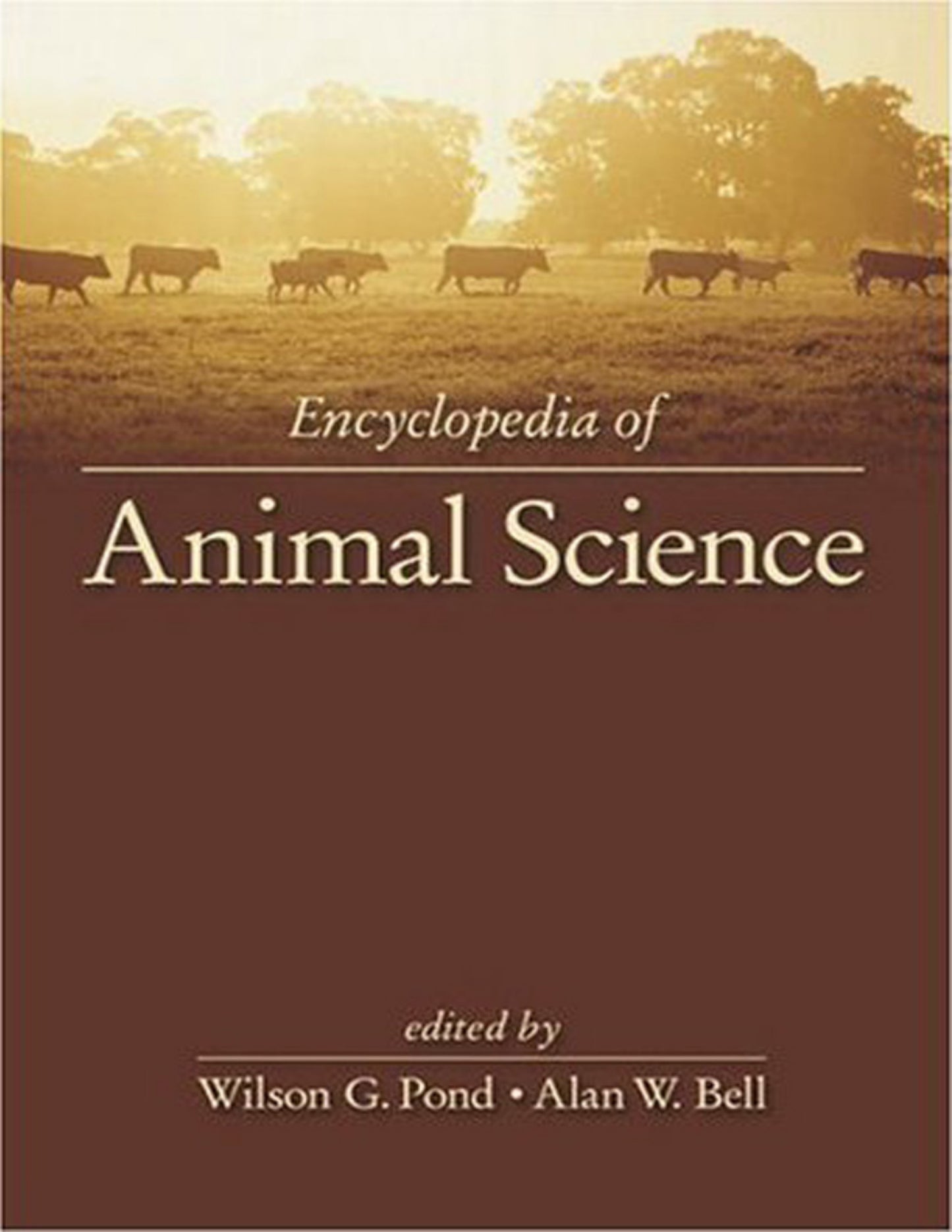 Encyclopedia Of Animal Science Pond Bell