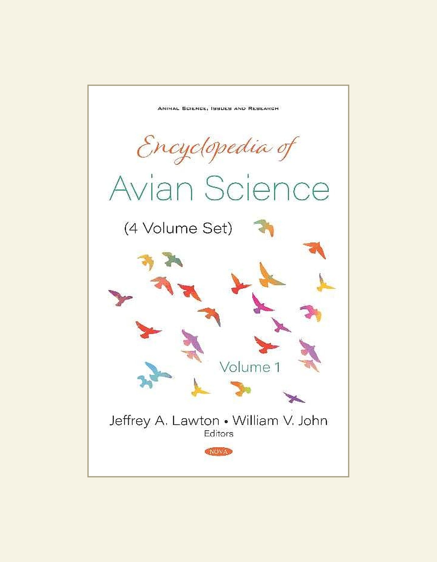 Encyclopedia Of Avian Science 4 Volume Set — front cover
