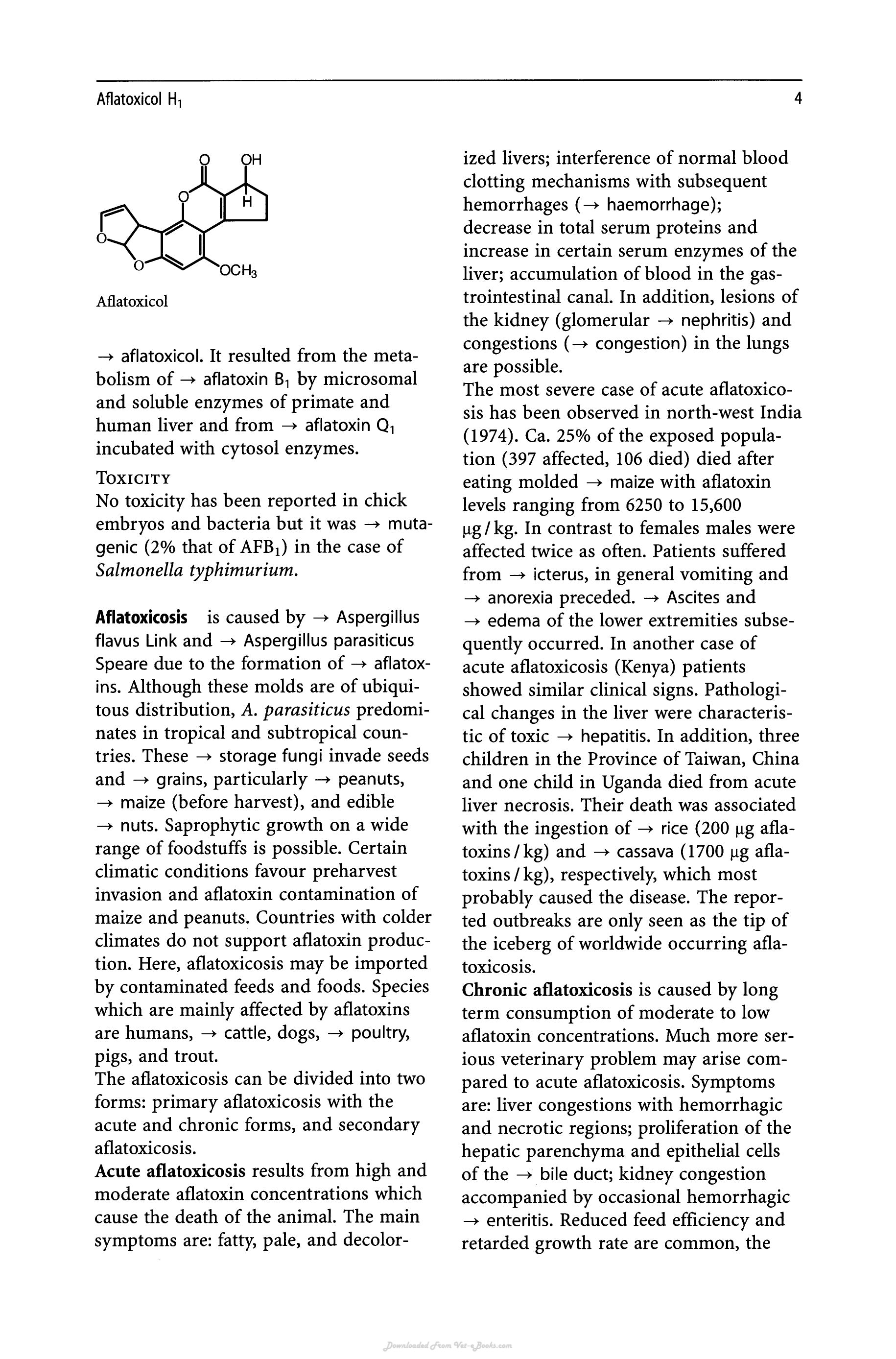 Encyclopedia Of Foods Mycotoxins