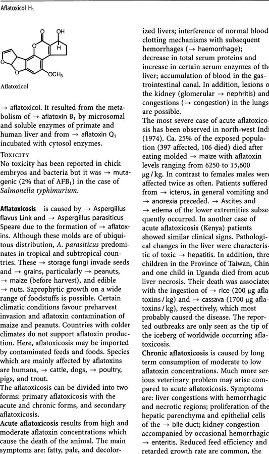 Encyclopedia Of Foods Mycotoxins