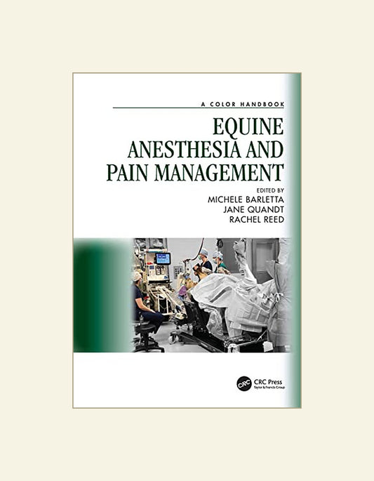Equine Anesthesia and Pain Management a Color Handbook — front cover