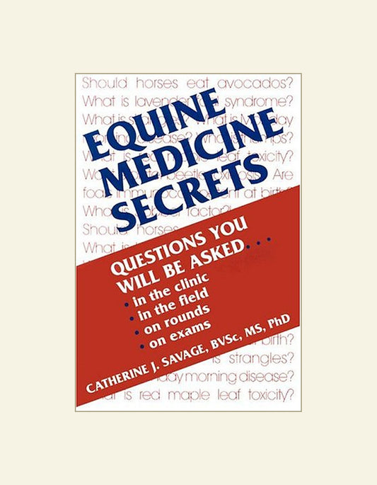Equine Medicine Secrets — front cover