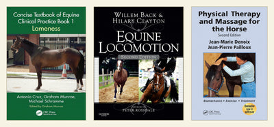 Equine Practice Pack — 3 Books (Lameness · Locomotion · PT & Massage) — genuine covers of the three included books