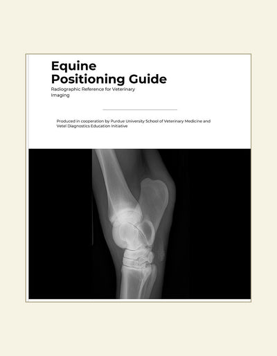 Equine Radiographic Positioning Guide — front cover