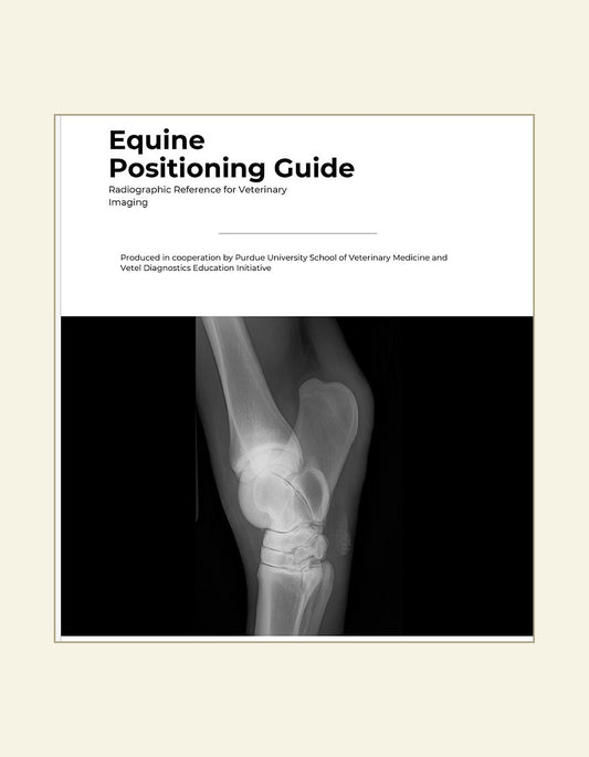 Equine Radiographic Positioning Guide — front cover