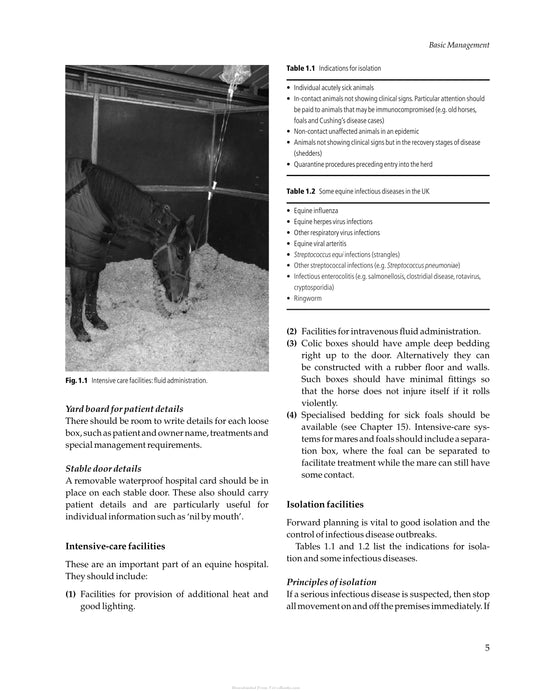 Equine Veterinary Nursing Manual