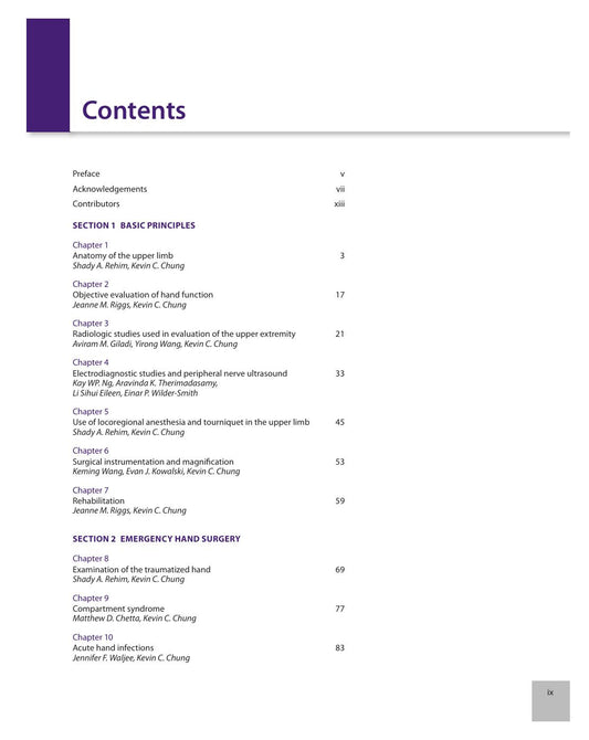 Essentials of Hand Surgery