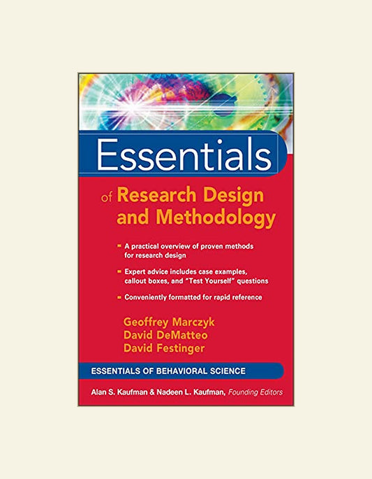 Essentials Of Research Design And Methodology — front cover