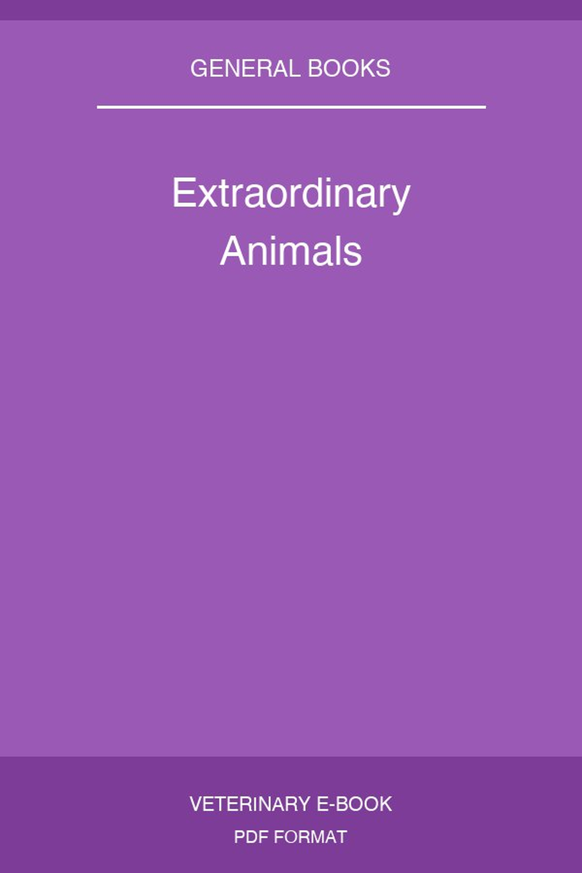 Extraordinary Animals