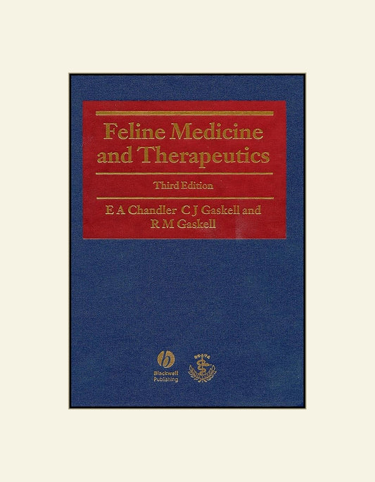 Feline Medicine And Therapeutics 3Rd Edition — front cover