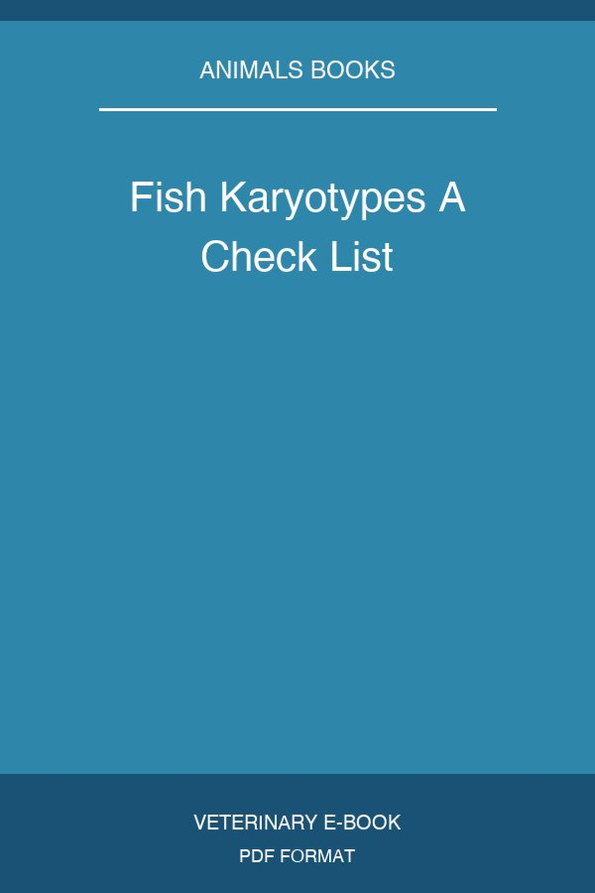Fish Karyotypes A Check List