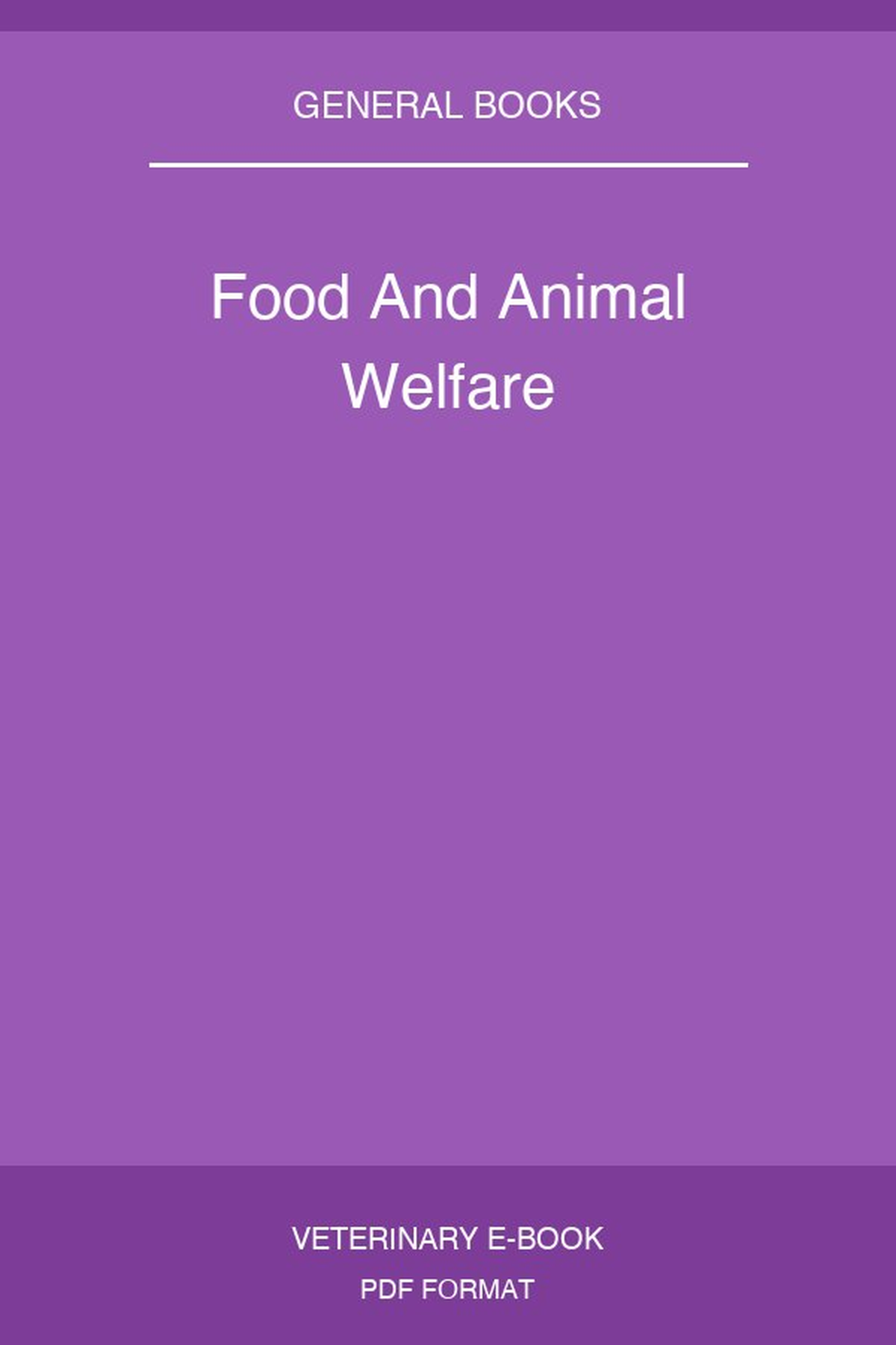 Food And Animal Welfare