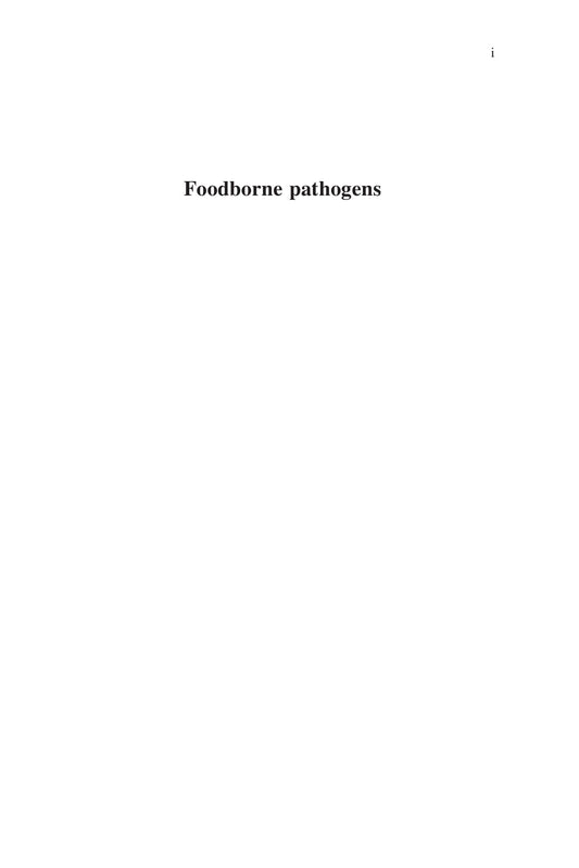 Foodborne Pathogens Hazards Risk Analysis And Control 2Nd Edition