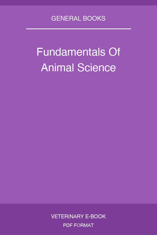 Fundamentals Of Animal Science