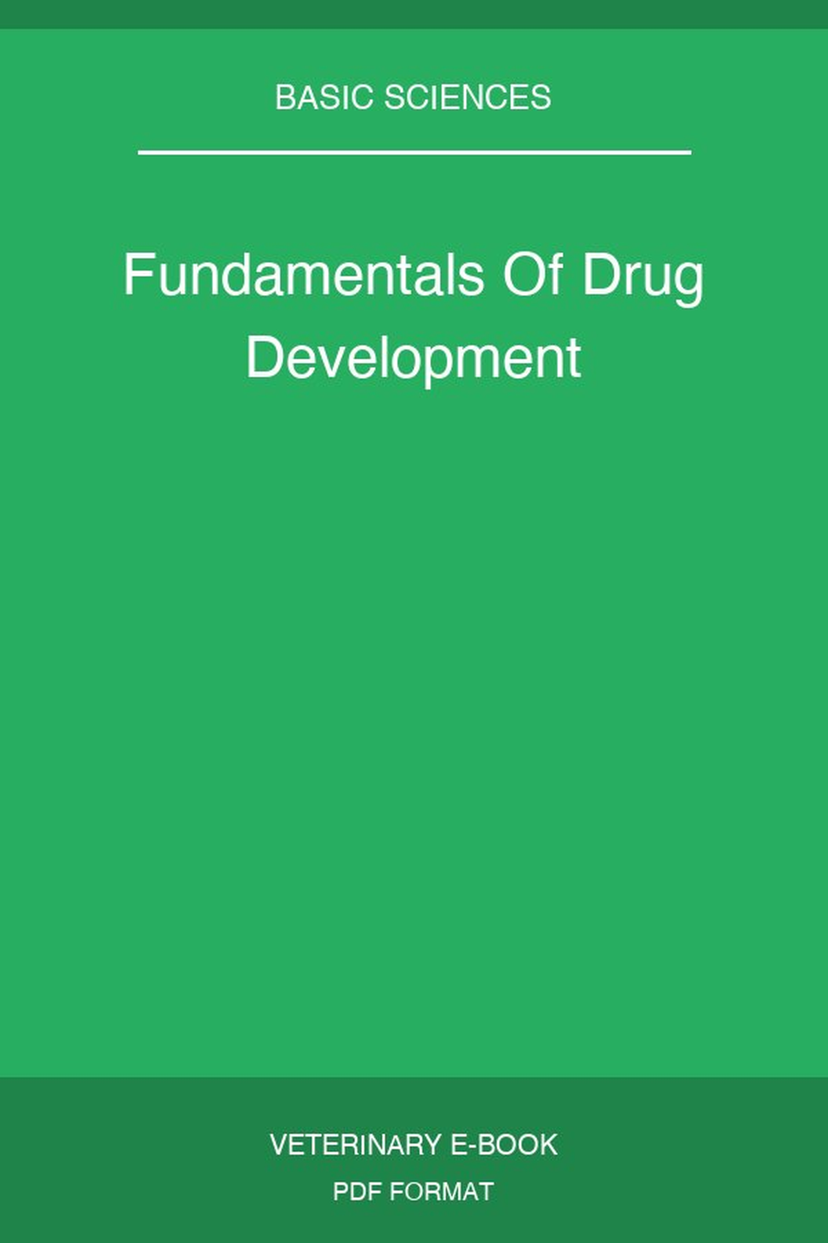 Fundamentals Of Drug Development