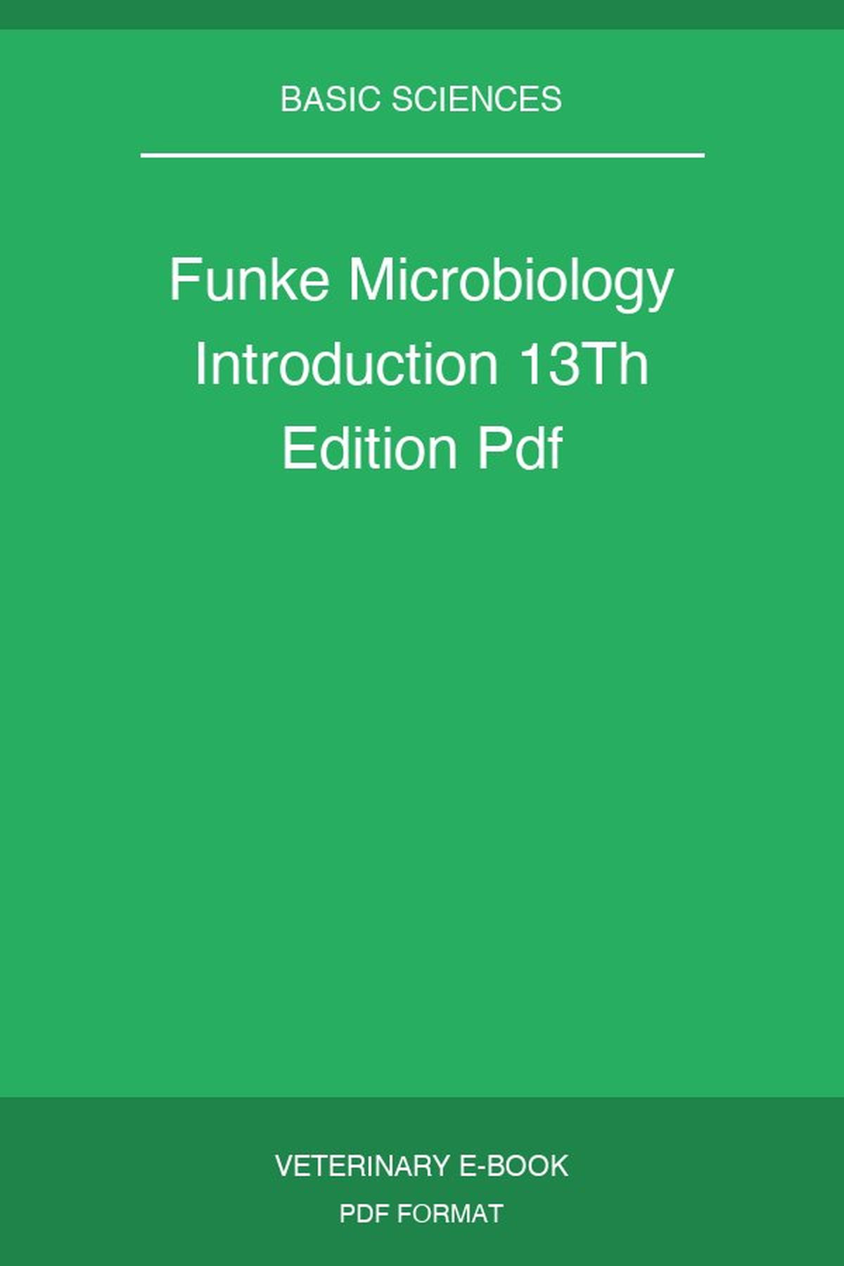 Funke Microbiology Introduction 13Th Edition