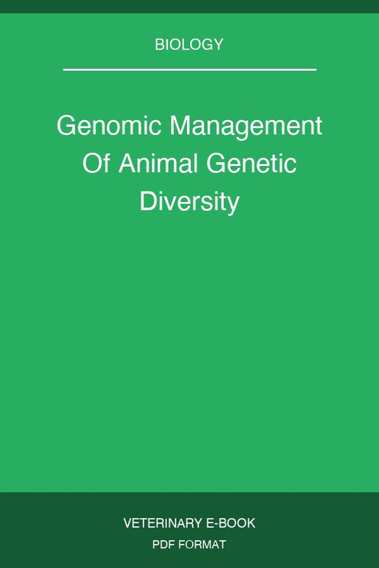 Genomic Management Of Animal Genetic Diversity