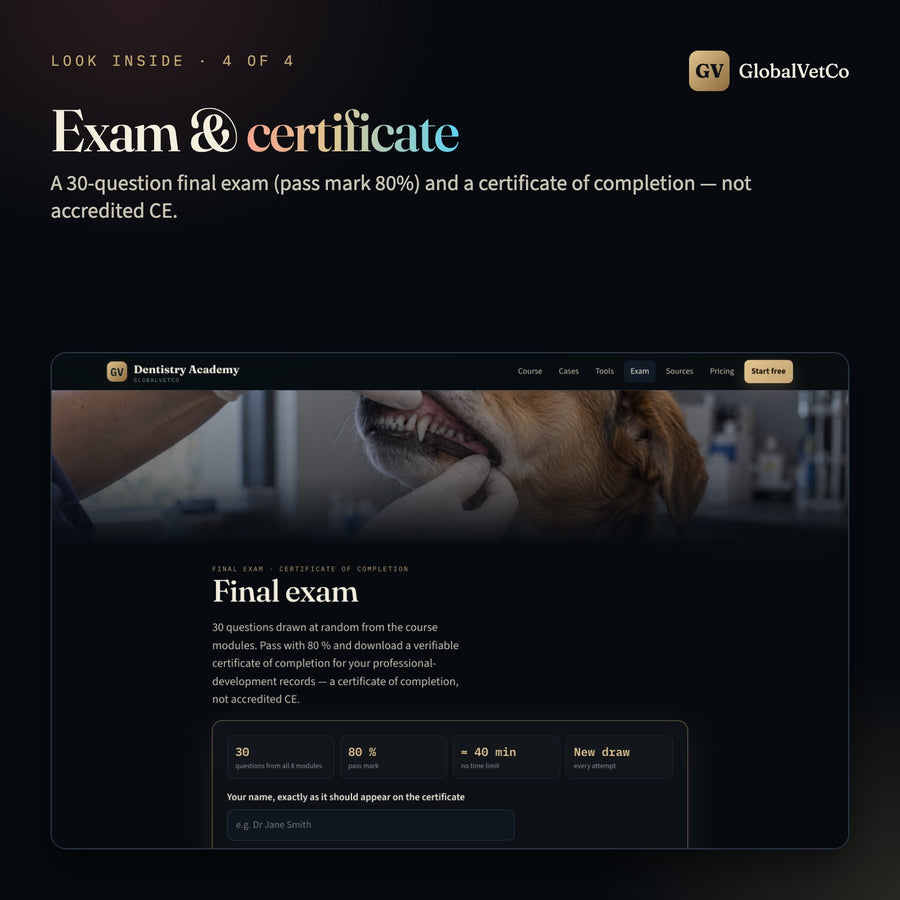 GlobalVet Dentistry Academy + 10 Dentistry E-books — look inside 4