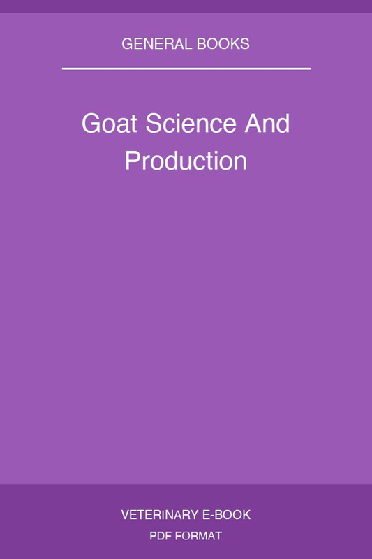 Goat Science And Production