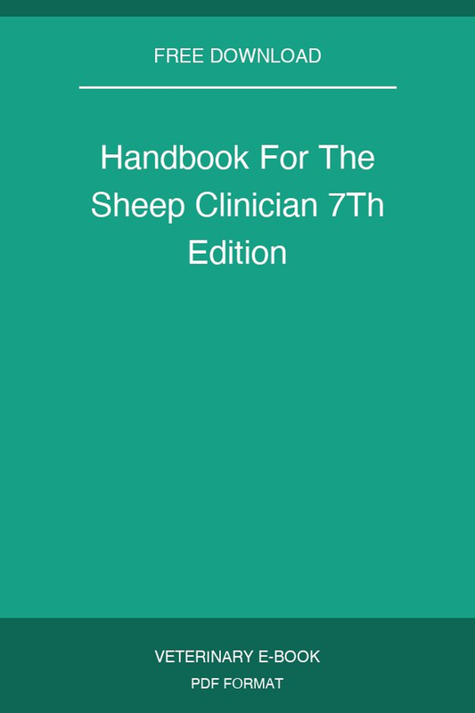 Handbook For The Sheep Clinician 7Th Edition
