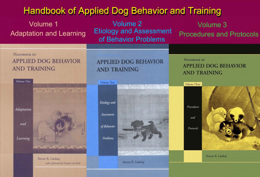Handbook Of Applied Dog Behavior And Training Volume 1 3