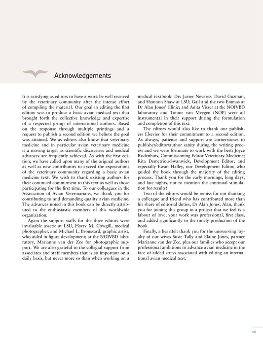 Handbook Of Avian Medicine 2nd Edition