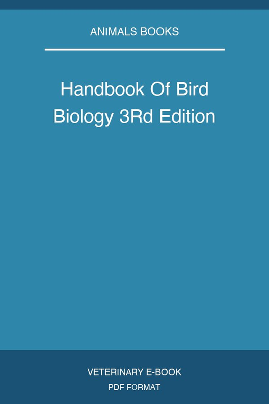 Handbook Of Bird Biology 3rd Edition