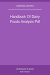 Handbook Of Dairy Foods Analysis