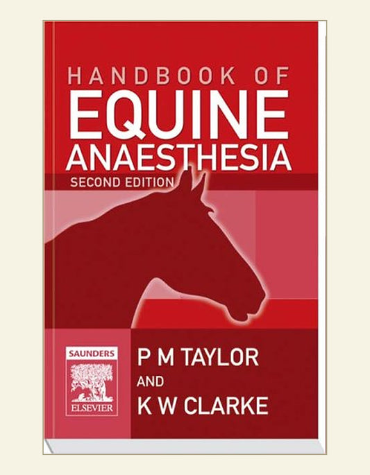 Handbook of Equine Anaesthesia , 2nd edition — front cover
