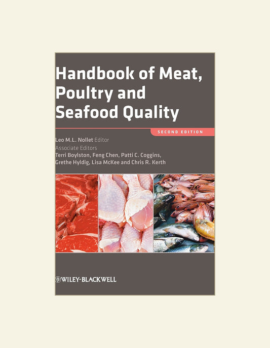 Handbook Of Meat Poultry And Seafood Quality 2Nd Edition — front cover