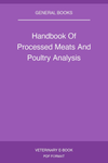 Handbook Of Processed Meats And Poultry Analysis