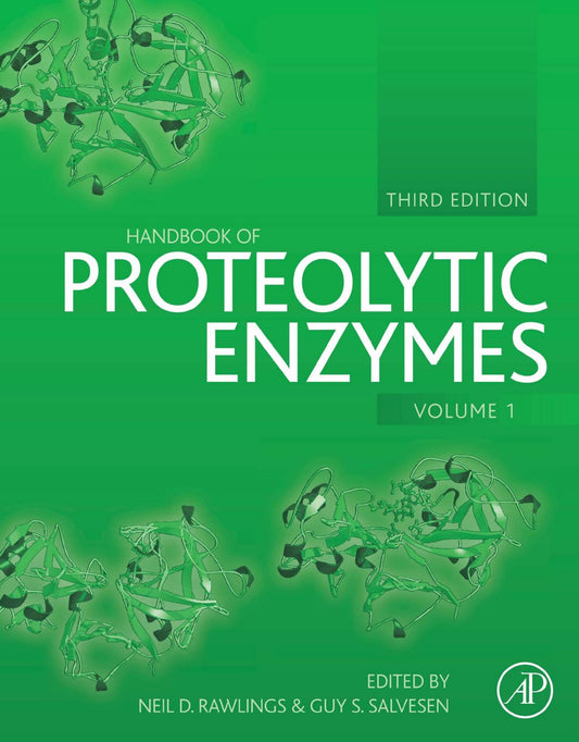 Handbook Of Proteolytic Enzymes 3 Volumes 3rd Edition