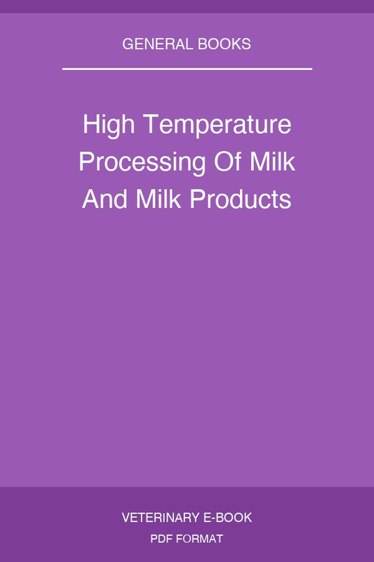 High Temperature Processing Of Milk And Milk Products