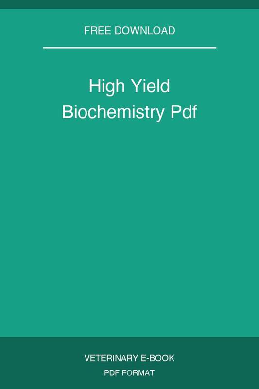 High Yield Biochemistry