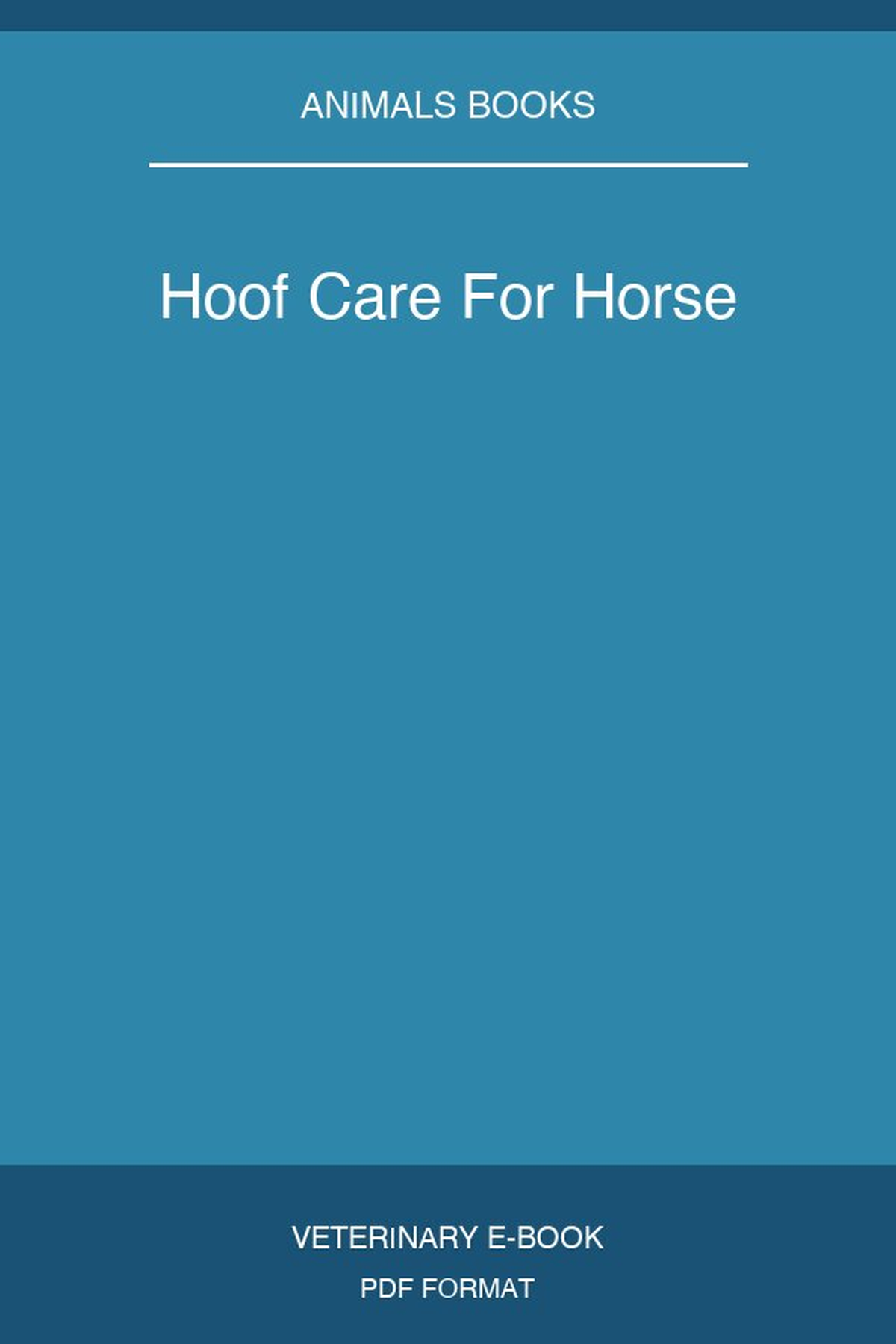 Hoof Care For Horse