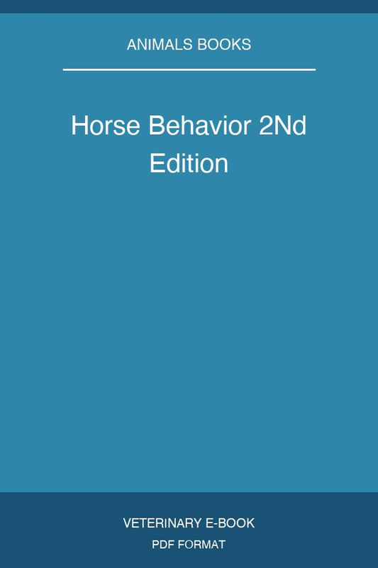 Horse Behavior 2Nd Edition
