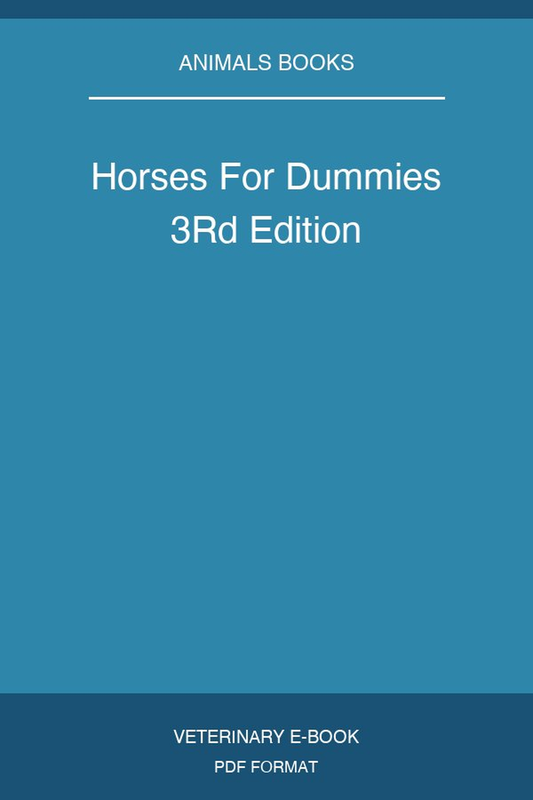 Horses For Dummies 3Rd Edition