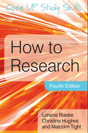 How To Research 4Th Edition