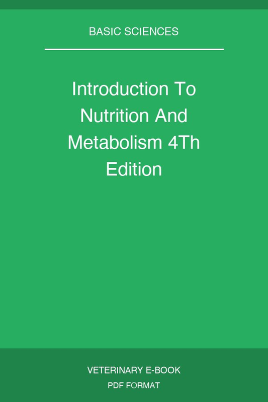 Introduction To Nutrition And Metabolism 4Th Edition