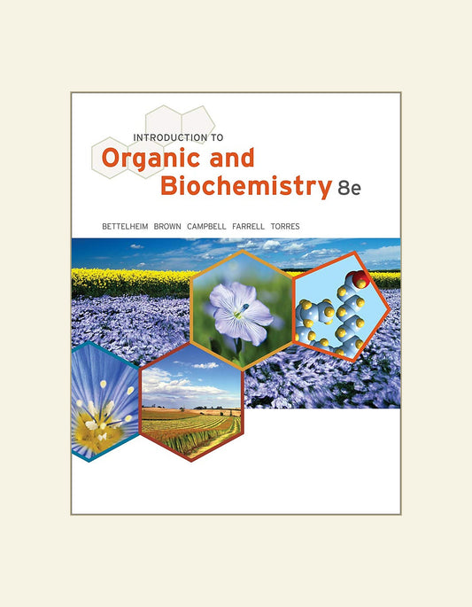 Introduction to Organic and Biochemistry 8th Edition — front cover