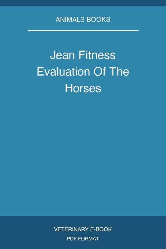 Jean Fitness Evaluation Of The Horses