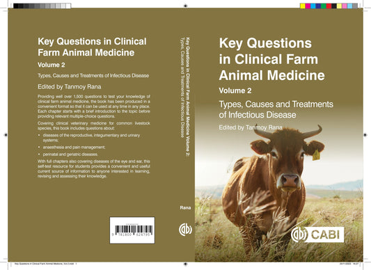 Key Questions In Clinical Farm Animal Medicine Volume 2 Types Causes And Treatments Of Infectious Disease