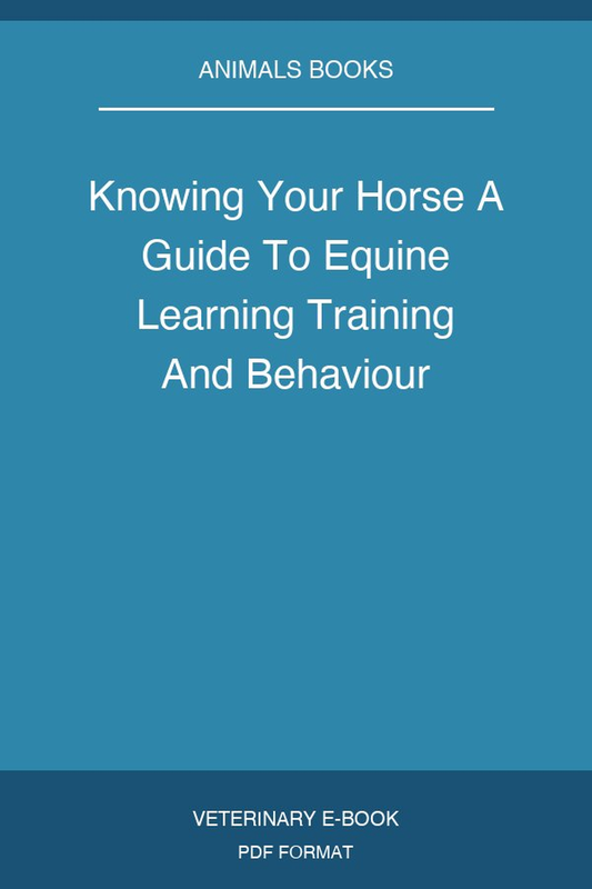 Knowing Your Horse A Guide To Equine Learning Training And Behaviour